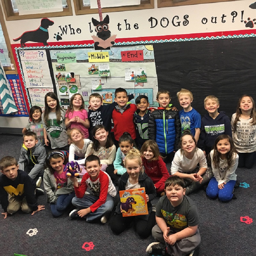Ellie the Wienerdog Shares Back to School Classroom Themes