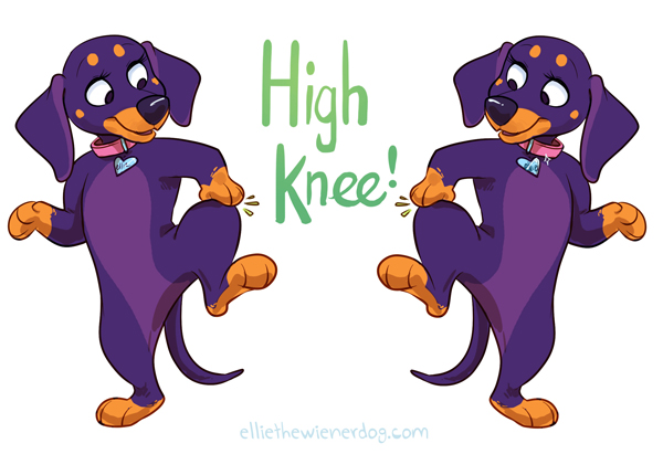 High Knees with Miss Ellie