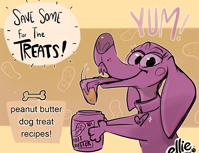 Ellie the Wienerdog Says Happy Peanut Butter Lovers Day!