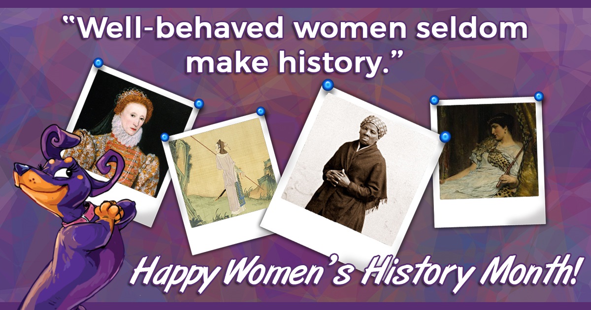 Celebrate Women’s History Month with Ellie the Wienerdog