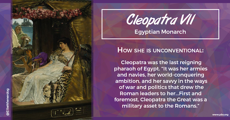 Celebrating National Women’s History Month and Cleopatra!