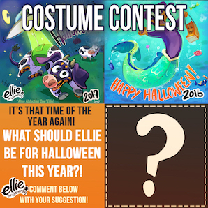 IT’S TIME FOR THE ELLIE COSTUME CONTEST!