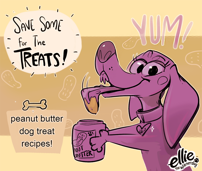 Ellie the Wienerdog Favorite Peanut Butter Recipes!